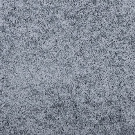 Vloerkleed PAMPLONA shaggy hoogpolig modern Ø 100 cm blauw 9