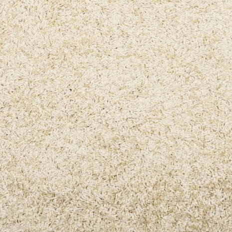Vloerkleed PAMPLONA shaggy hoogpolig modern 80x200 cm goudkleur 9