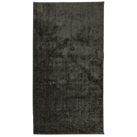 Vloerkleed ISTAN hoogpolig glanzend 80x150 cm antracietkleurig 2