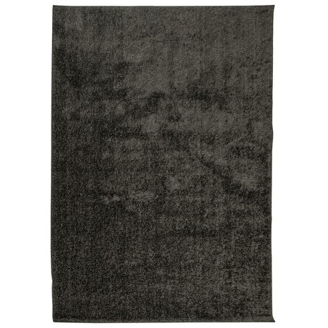 Vloerkleed ISTAN hoogpolig glanzend 120x170 cm antracietkleurig 2
