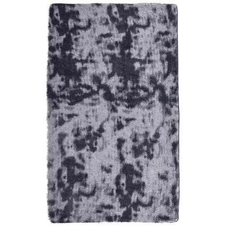 Hoogpolig vloerkleed NAVARRA 60x100 cm polyester donkergrijs 2