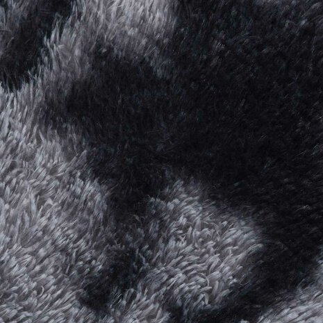 Hoogpolig vloerkleed NAVARRA 60x100 cm polyester donkergrijs 9