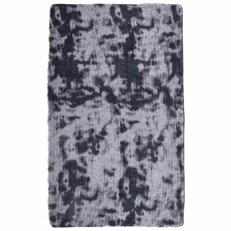 Hoogpolig vloerkleed NAVARRA 80x150 cm polyester donkergrijs 2