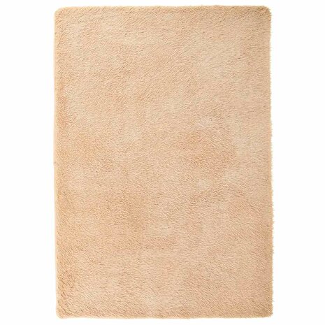 Hoogpolig vloerkleed NAVARRA 120x170 cm polyester beige 2