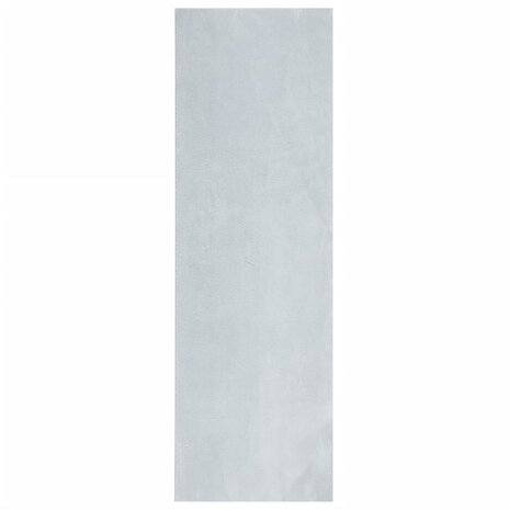 Vloerkleed HUARTE laagpolig zacht wasbaar 80x250 cm blauw 2