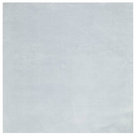 Vloerkleed HUARTE laagpolig zacht wasbaar 160x160 cm blauw 2