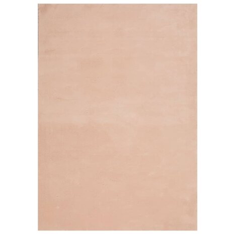 Vloerkleed HUARTE laagpolig zacht wasbaar 120x170 cm roze 2