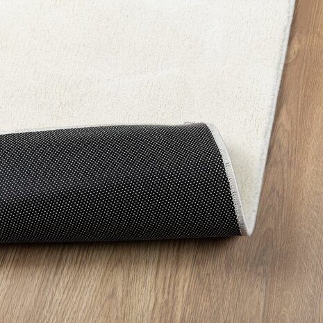 Vloerkleed OVIEDO laagpolig 120x170 cm crèmekleurig 5