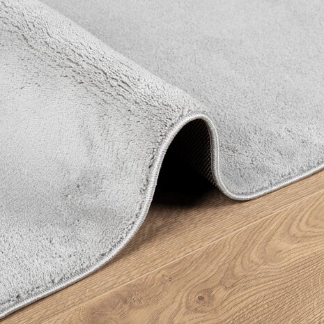 Vloerkleed OVIEDO laagpolig 80x200 cm grijs 6