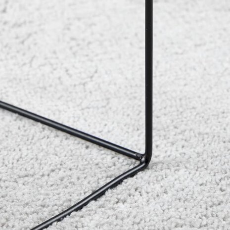 Vloerkleed OVIEDO laagpolig Ø 120 cm grijs 8