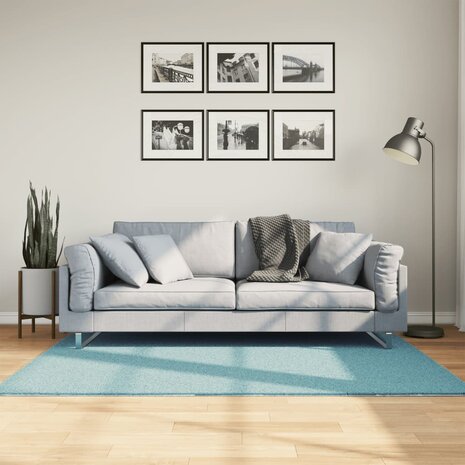 Vloerkleed OVIEDO laagpolig 120x170 cm groen 1