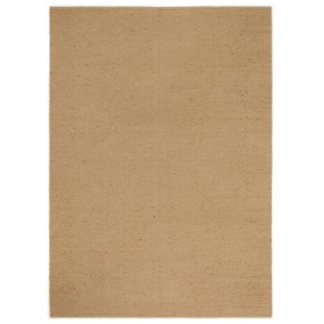 Vloerkleed lussenpool handgemaakt 160x230 cm jute en katoen 2