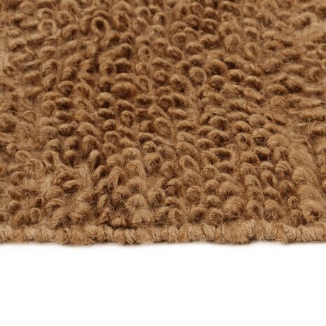 Vloerkleed lussenpool handgemaakt 160x230 cm jute en katoen 4
