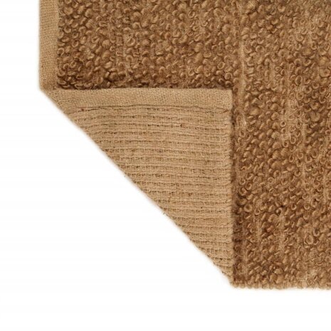Vloerkleed lussenpool handgemaakt 160x230 cm jute en katoen 7