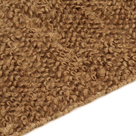 Vloerkleed lussenpool handgemaakt 160x230 cm jute en katoen 8
