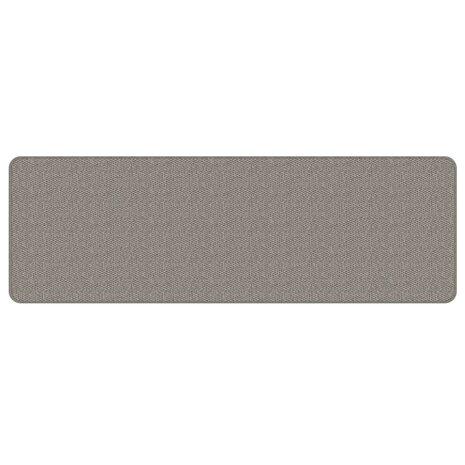Tapijtloper 50x150 cm sisal-look zilverkleurig 3