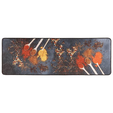 Keukenmat wasbaar anti-slip 60x180 cm meerkleurig 2