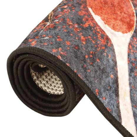 Keukenmat wasbaar anti-slip 60x180 cm meerkleurig 5