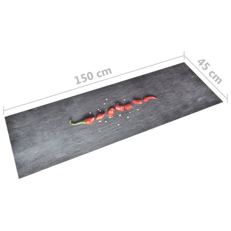 Keukenmat wasbaar Pepper 45x150 cm 5