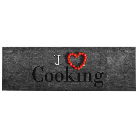 Keukenmat wasbaar Cooking 60x180 cm 2