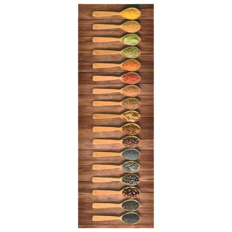 Keukenmat wasbaar Spoon 60x180 cm 1