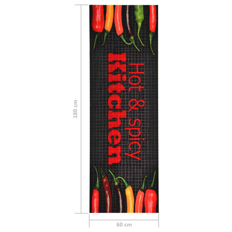 Keukenmat wasbaar Hot&Spicy 60x180 cm 6