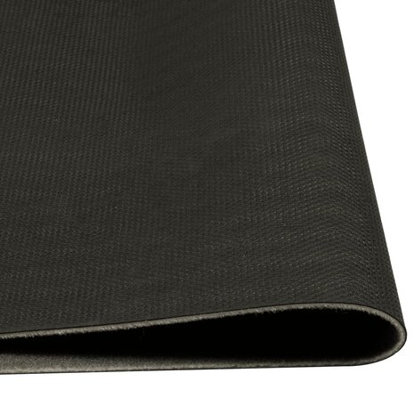 Keukenmat wasbaar ochtendprint 60x180 cm fluweel zwart 4