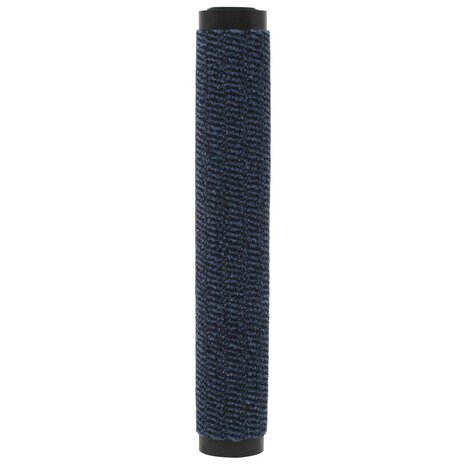 Droogloopmatten 2 st rechthoekig getuft 60x90 cm blauw 4