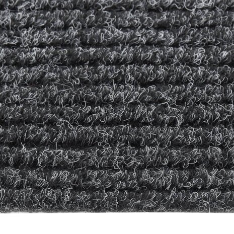 Droogloopmat 100x400 cm antracietkleurig 4