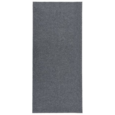 Droogloopmat 100x250 cm grijs 1
