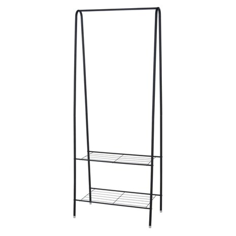 Storage solutions Kledingrek met 2 lagen 61x34x152 cm 1