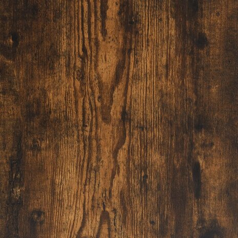 Kledingrek met schoenenrek 100x40x184 cm gerookt eikenkleurig 8