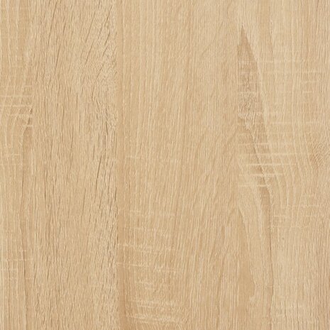 Kledingrek met schoenenrek 80x40x184 cm sonoma eikenkleurig 8