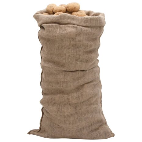 Jutezakken 5 stuks 220 g/m² 65x135 cm 100% jute 2