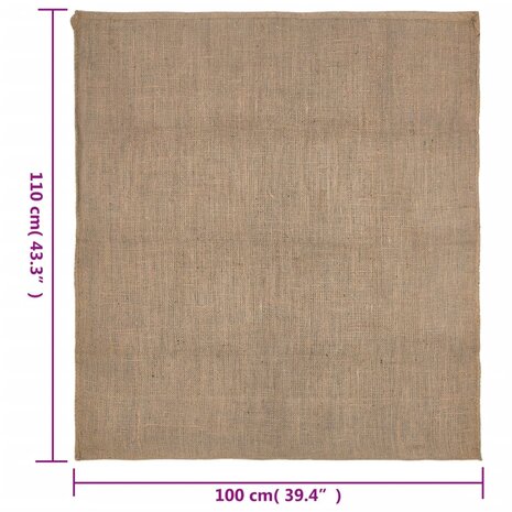 Jutezakken 5 stuks 220 g/m² 100x110 cm 100% jute 7