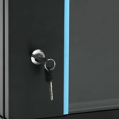 Netwerkkast voor aan de muur 9U 19" IP20 600x450x510 mm 6