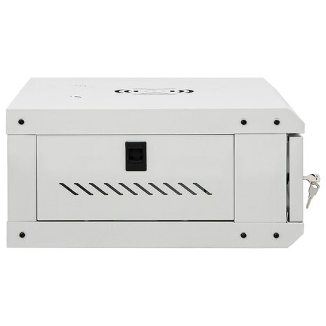 Netwerkkast wandgemonteerd 4U 19" IP20 53x40x21 cm 4