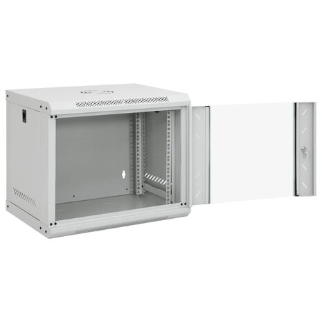 Netwerkkast wandgemonteerd 9U 19" IP20 53x40x45 cm 2