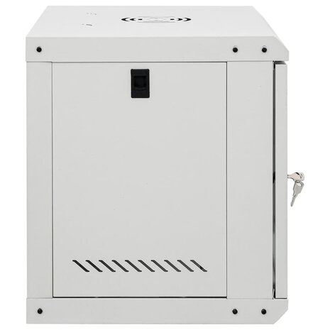 Netwerkkast wandgemonteerd 9U 19" IP20 53x40x45 cm 4