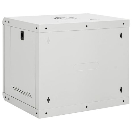 Netwerkkast wandgemonteerd 9U 19" IP20 53x40x45 cm 5