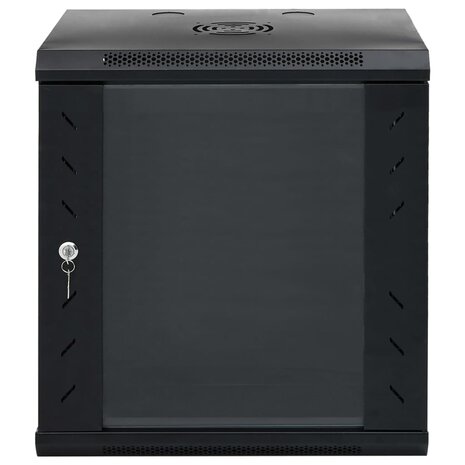 Netwerkkast wandgemonteerd 12U 19" IP20 53x40x60 cm 3
