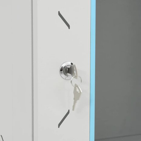 Netwerkkast met draaiwieltjes 15U 19" IP20 60x45x86 cm 7