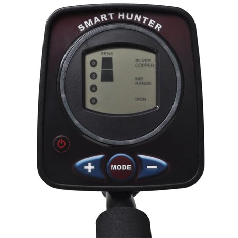 Metaaldetector met LCD-scherm zoekschijf 21cm zoekdiepte 300cm 3