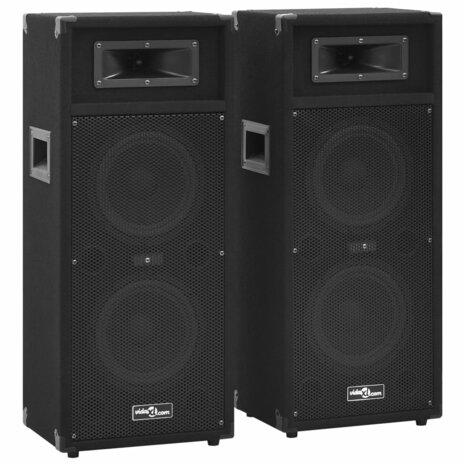 Hifi-podiumluidsprekers 2 st passief professioneel 1000 W zwart 2