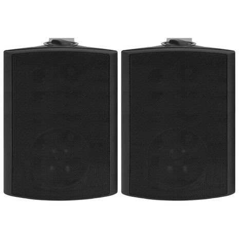 Stereoluidsprekers wandgemonteerd 2 st 120 W zwart 3