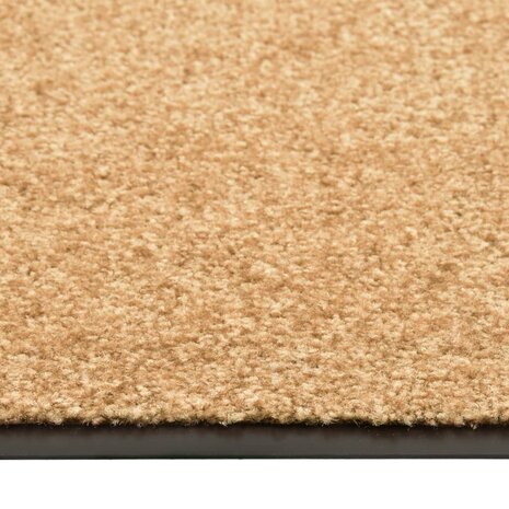 Deurmat wasbaar 40x60 cm crème 3