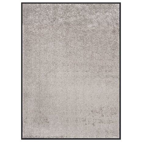 Deurmat 60x80 cm grijs 1