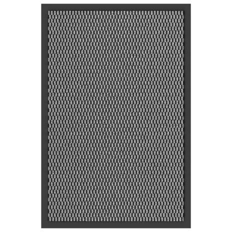 Deurmat 40x60 cm antracietkleurig 1