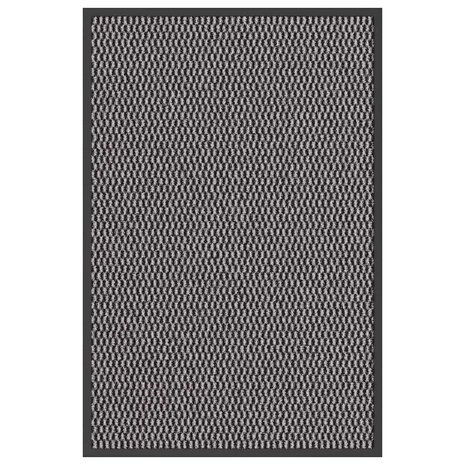 Deurmat 60x90 cm antracietkleurig 1