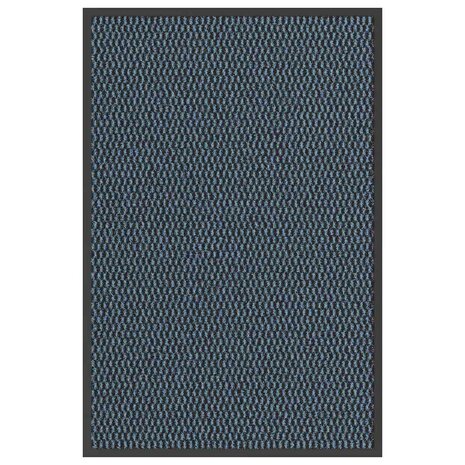 Deurmat 60x90 cm blauw 1